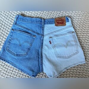 Levi’s 501 color block shorts